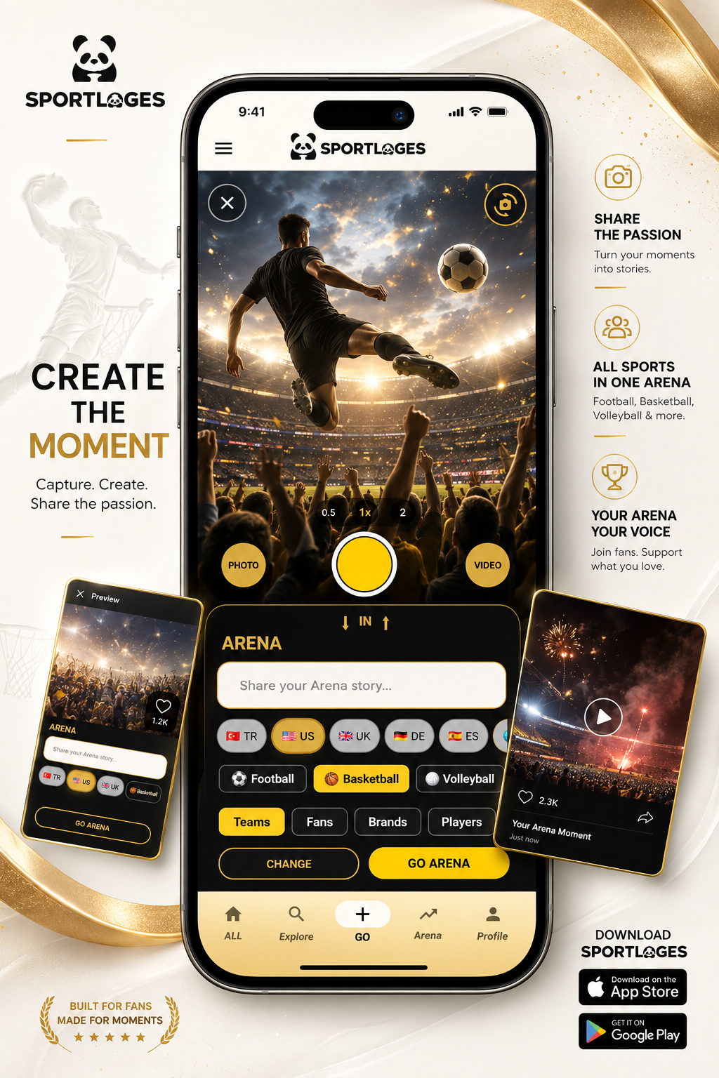 SportLoges app screen 4